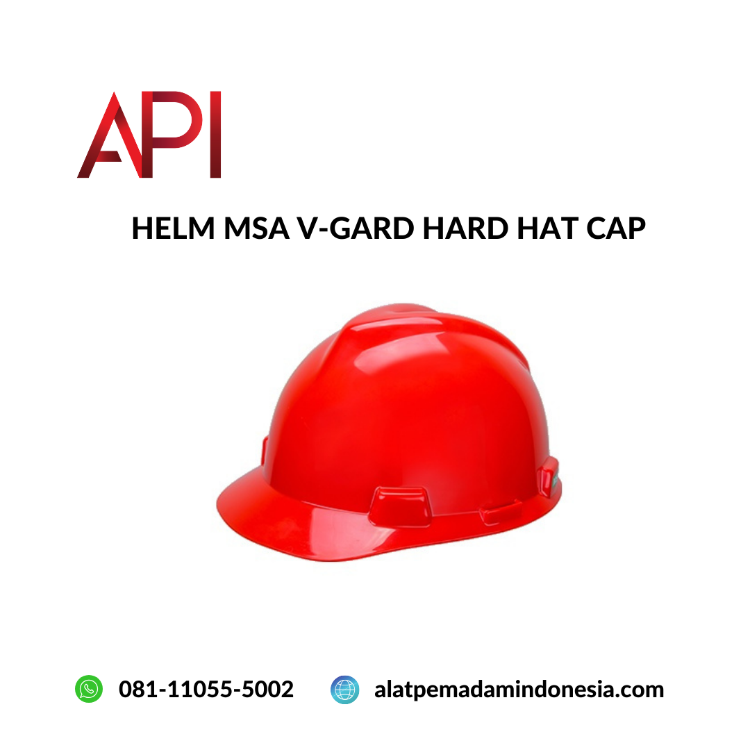 Helm MSA V-Gard Hard Hat Cap