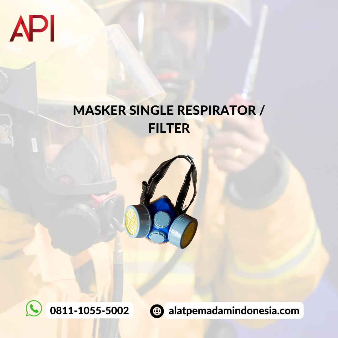 Masker Respirator Perlindungan untuk Keselamatan Kerja